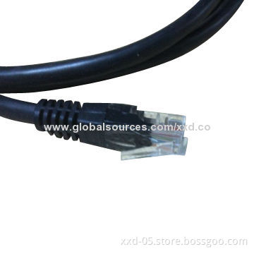 8P8C RJ45 Male to Male Connector UTP Cat 5e Patch Cords, OEM and ODM Orders are Welcome